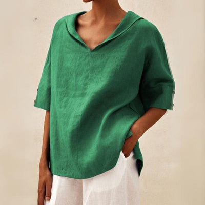 Jil blouse décontractée en lin