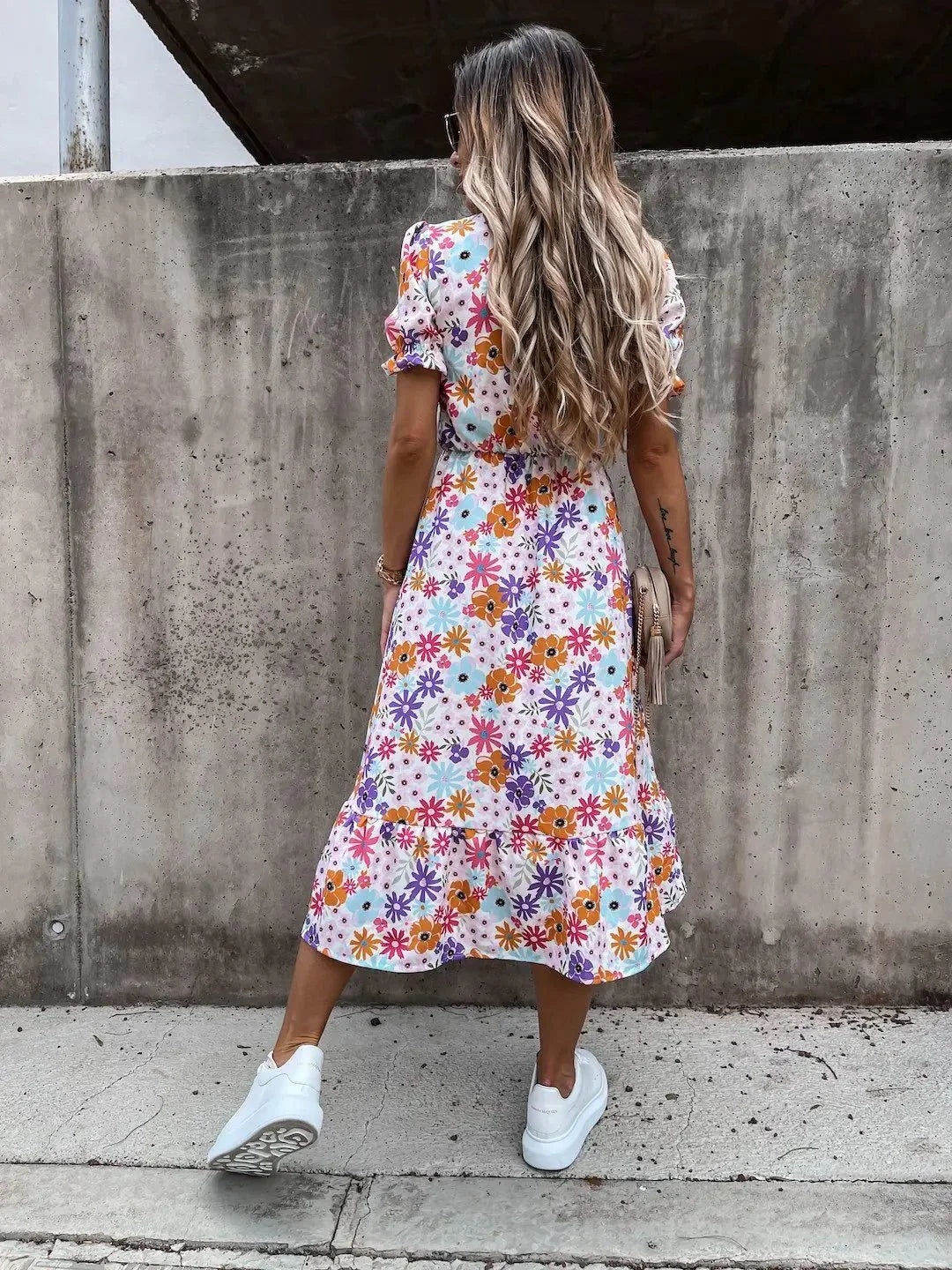 Naila™ | Robe Fleurie Élégante