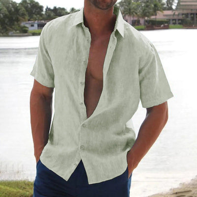 Jasper | Chemise décontractée en lin pour homme