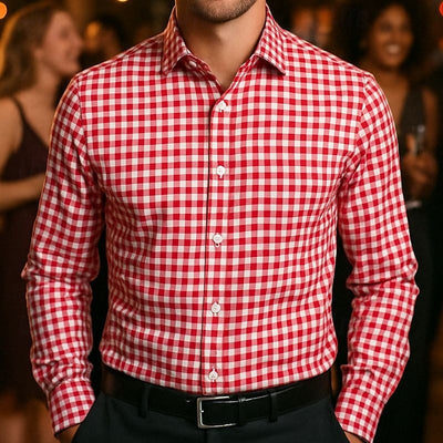 Victor - Chemise décontractée à carreaux