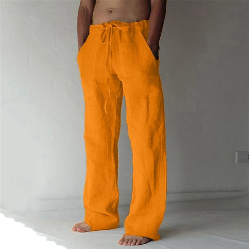 Finn | Pantalon en Lin Décontracté Respirant pour Hommes