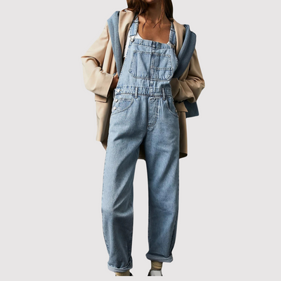Giada - Salopette en Denim pour Femmes avec une Vibe Décontractée