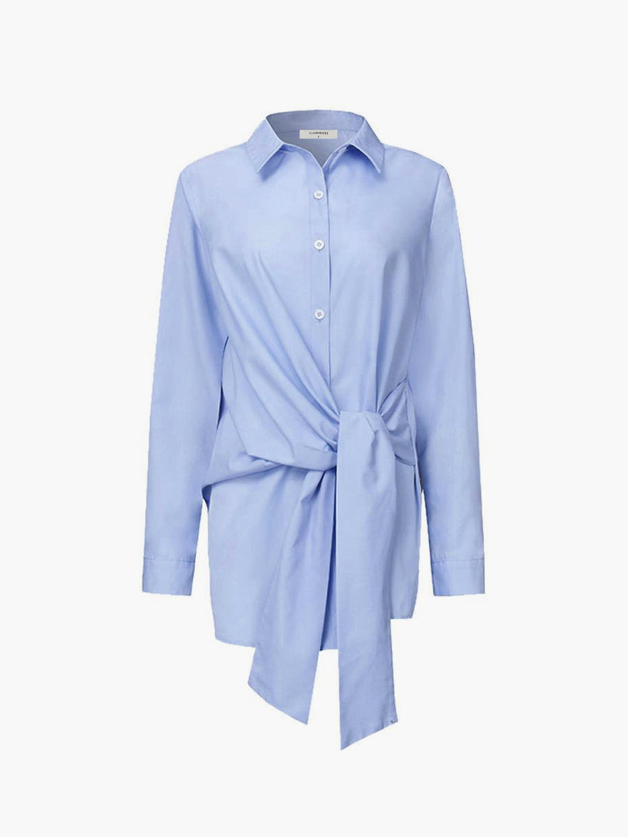Shenna - Chemise à Boutons et Manches Longues