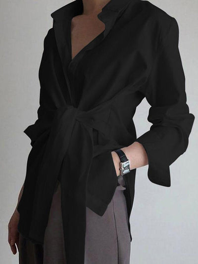 Shenna - Chemise à Boutons et Manches Longues