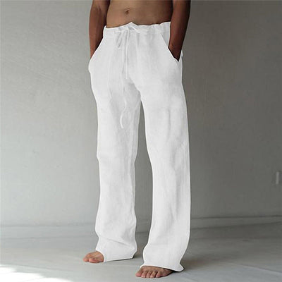 Finn | Pantalon en Lin Décontracté Respirant pour Hommes