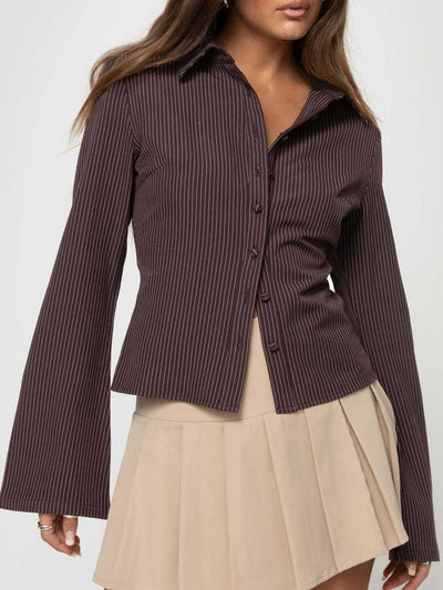 Vespera Pinstripe | Blouse